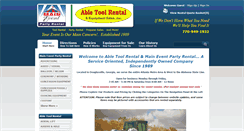 Desktop Screenshot of abletoolrental.com
